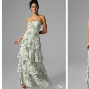 Aw bridal AW BRYN DRESS Pistachio Green Penoy